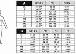 Image result for Crivit Bib and Brace Size Chart
