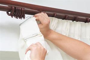 Image result for Pinch Pleat Curtain Hardware