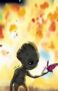 Image result for Rocket and Baby Groot Wallpaper