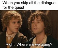 Image result for Ring Quest Meme
