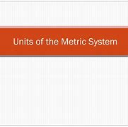 Image result for Entire Metric System