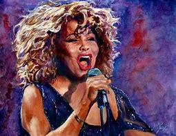 Image result for Paintings of Tina Turner
