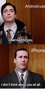 Image result for iPhone vs Android Motorcycle Meme