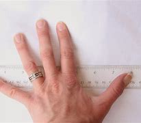 Image result for How Much Is an Inch On Your Finger
