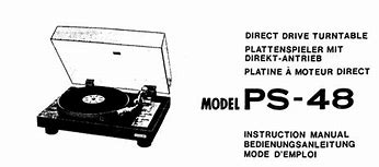 Image result for Sanyo Direct Drive Turntable