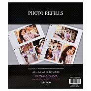 Image result for 4X6 Photo Album Refill Pages