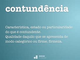 Image result for contundencia