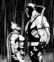 Image result for Batman vs Bane Concept Art