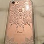 Image result for Phone Case for iPhone 7 Clear Design Flowers