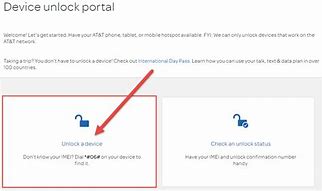 Image result for AT&T Unlock Device Request