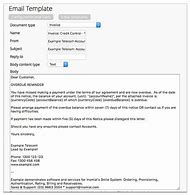 Image result for Invoice Chasing Email Template