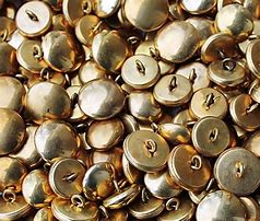 Image result for Plain Brass Miller Ty Button