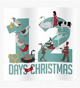 Image result for 12 Days of Christmas Poster