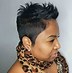Image result for Short Pixie Cuts for Black Hair
