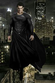 Image result for Black and White Superman Suit