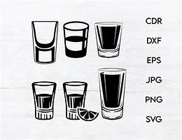 Image result for Whiskey Bottle and Shot Glass SVG Free