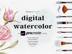 Image result for Procreate Watercolor Everything Brushes