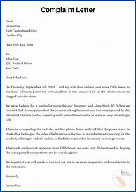 Image result for How to Write a Complaint Letter
