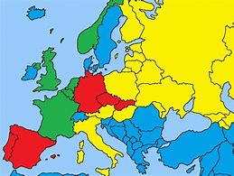 Image result for World Map of Europe Kids