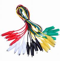 Image result for Alligator Clip Jumper Wires