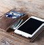 Image result for iPhone 8 Leather Wallet Case Men