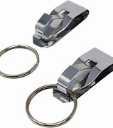 Image result for Metal Belt Clip for Keys