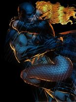 Image result for Black Canary and Batman Kiss