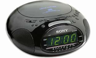 Image result for Sony Alarm Clock Radio with CD Player