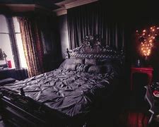 Image result for Dark Bedroom Gothic Decor