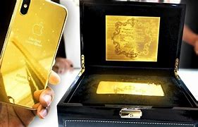 Image result for Real Gold iPhone X