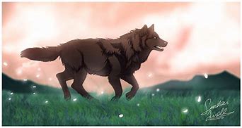 Image result for Anime Wolf Running