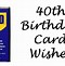 Image result for 40th Birthday Wish