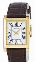 Image result for Seiko Gold Watch Item 135823 Rectangle