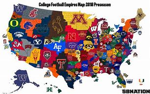 Image result for College Football Empires Map
