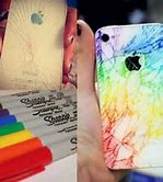 Image result for White d'iPhone Back Colored with Sharpies