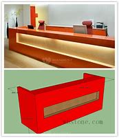 Image result for Office Reception Desk Top View