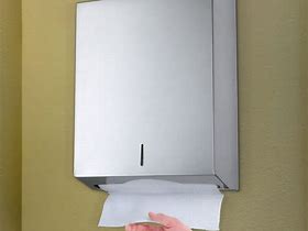 Image result for Folded Paper Towel Dispenser