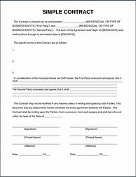 Image result for Contract Formation Format