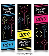 Image result for New Year Fireworks Banner