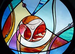 Image result for Modern Art Glass Painting