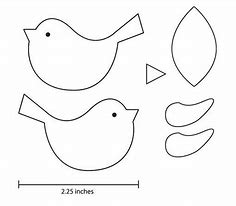 Image result for Printable Bird Templates Paper Cut Out