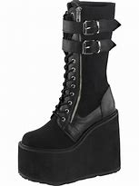 Image result for 8 Inch High Wedge Boots