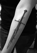 Image result for Medieval Sword Tattoo