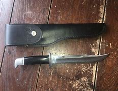 Image result for Buck 120 Bowie Knife