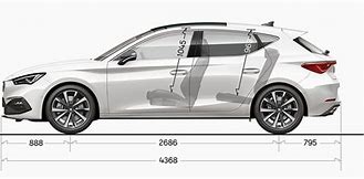Image result for Seat Leon Dimensions