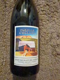 Image result for DeLille Syrah Signature