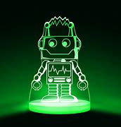 Image result for Green Glowing Robot