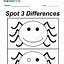 Image result for Spot the Difference for Children Printable