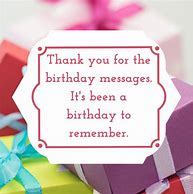 Image result for Saying Thank You for Birthday Wishes