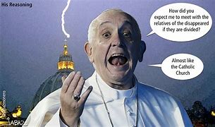 Image result for Pope Cooking Pasta Cartoon